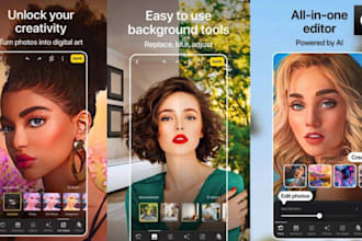 develop ai video generator app, ai image editing app,ai video editor app and web