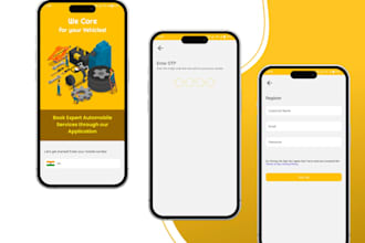 develop vehicle service booking app, taxi booking app, car sharing app
