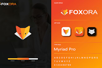 do 3d clean modern minimalist logo design for app, tech website and business