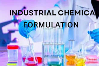 be your cosmetic chemist to develop industrial chemical formulation