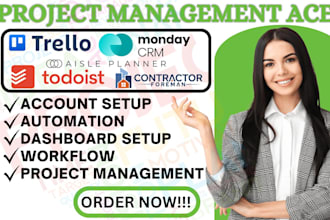 do aisle planner todoist contractor foreman trello monday crm project management