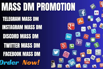 do massive mass dm, telegram mass dm, discord mass dm, twitter followers