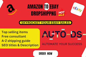 do amazon to ebay wallmart dropshipping product ebay SEO listing