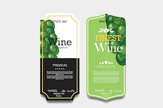 design whiskey bottle label design wine gin rum vodka brandy