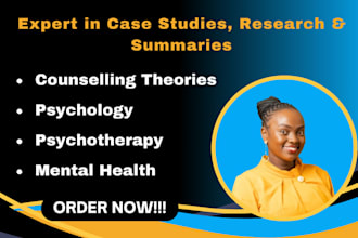 write on counseling theories, psychology, psychotherapy, and mental health