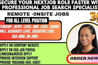search and apply for remote jobs,onsite jobs or any jobs application