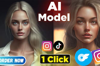 create ai female model for bikini, swimsuit, swim wear health and fitness shoots