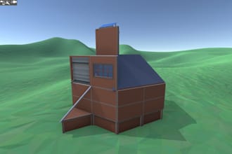 build a starter base in rust, with auto sorting loot system