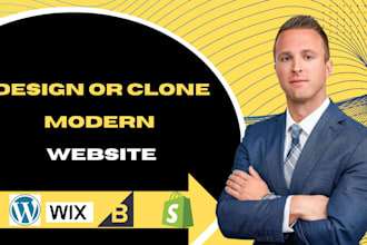 design redesign build custom wordpress website  wix webflow weebly hostinger