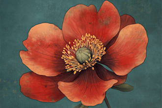 design a beautiful botanical or floral illustration