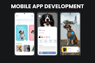 do hybrid mobile app development for android and ios in react native