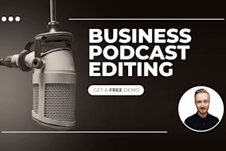 professionally edit your business podcast audio