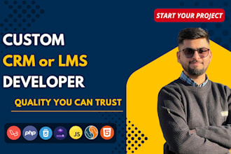 your custom CRM or lms expert