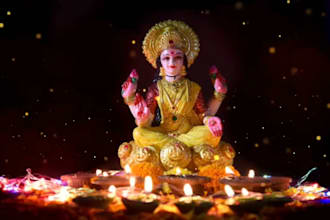 do divine blessings of goddess lakshmi  wealth, prosperity, and well being
