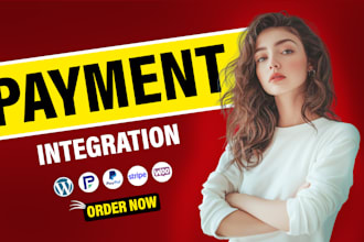 integrate paypal, stripe, custom payment gateway to wordpress