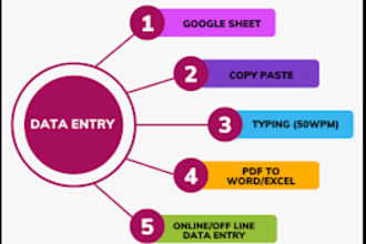 do excel data entry fast and accurate