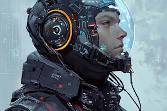 make a original sci fi or fantasy characters