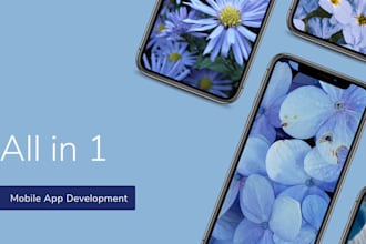 do development and design for android and iphone application