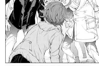 comic anime manga art illustration dark manga anime art vtuber fanart manga page