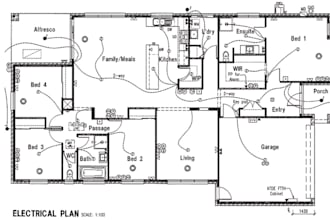 design hvac, electrical, plumbing mep drawing and commercial permit plans