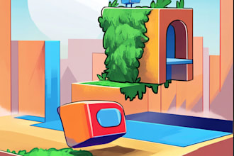 draw your minecraft or roblox avatar 3d custom character