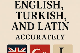 translate english turkish and latin accurately