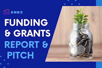research and write grant and loan report