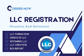 do llc registration, reinstate, dissolve, wyoming llc, amend llc