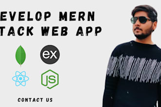 develop custom mern stack website as a mern stack developer