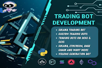 develop profitable pumpfun, mev, sniper, sandwich, volume, eth on solana