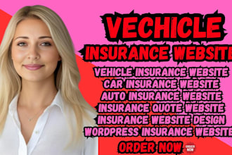 vehicle insurance website car insurance website auto insurance website and seo