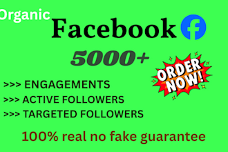grow your facebook page followers organically following fast