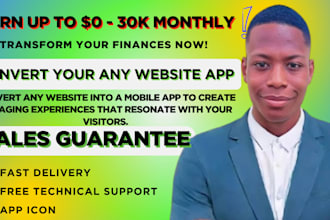 convert your any website into mobile app