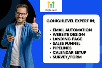 ghl landing page, ghl automation ghl sales funnel ghl website ghl saas