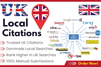 submit your business to UK local citations and business directories