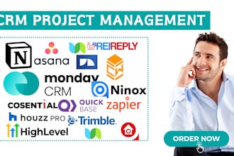 trello asana honeybook trello mondaycom  workflow clickup crm project management