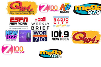 broadcast and airplay your song on new york, arizona radio