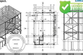 licensed architect, structural engineer, pe stamp in kansas, kentucky, louisiana
