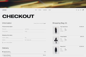create a minimalist website with hosting included