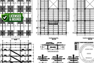 licensed architect, structural engineer, pe stamp in georgia, hawaii, idaho