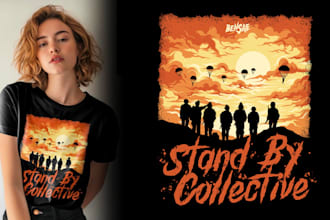 make exclusive tactical and military operation tshirt artwork