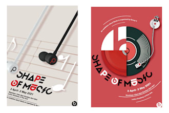 create a timeless key visual poster