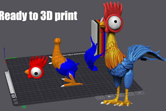 fix, modify, and edit your stl for 3d printing