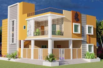 custom architecture design,3d layout,apartment cottage,bungalow interior,3ds max