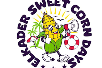 design excellent corn logo