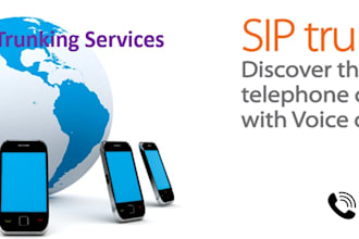setup office phone system ipbx pbx extension or did number sip trunk