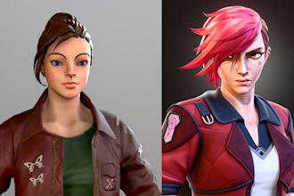 3d stylized character 3d game character 3d character design character modeling