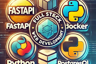 build full stack web apps with fastapi postgresql and next js
