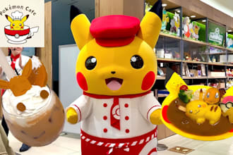 help you book a reservation at the pokemon cafe