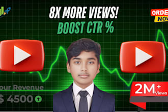create design a mind blowing and attractive youtube thumbnail for you